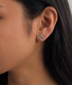 Aura Heart Stud