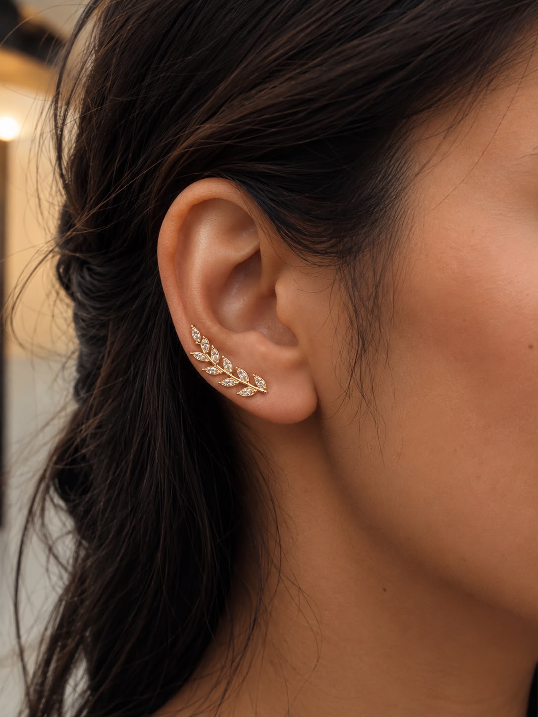 Ivy Earcuff - (Pair)