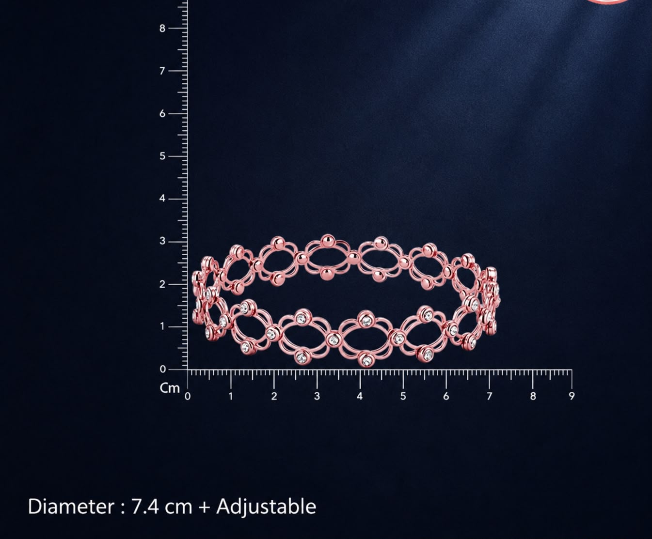 Supple Loop- Ring cum Bracelet