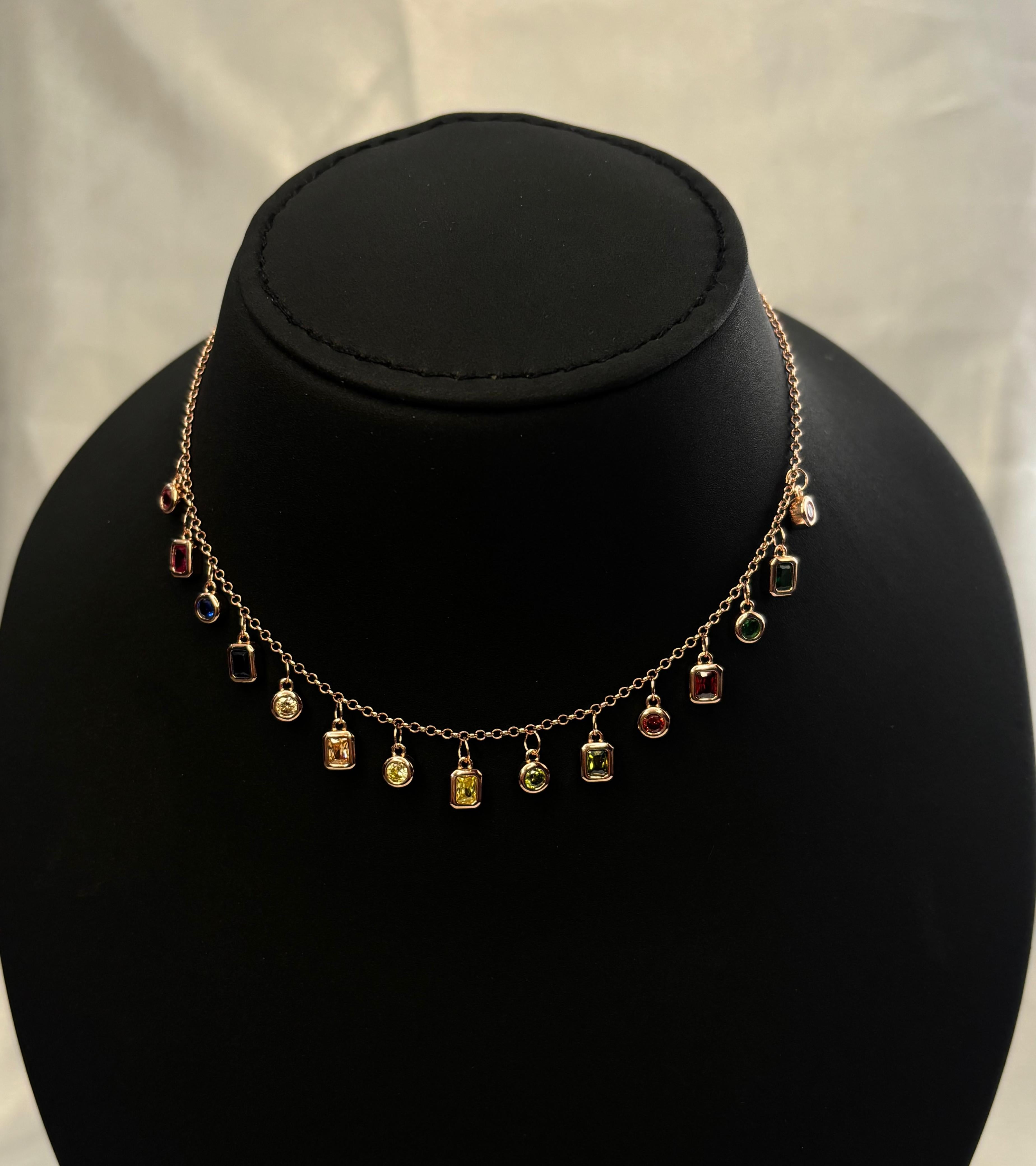 Prism Charm Necklace