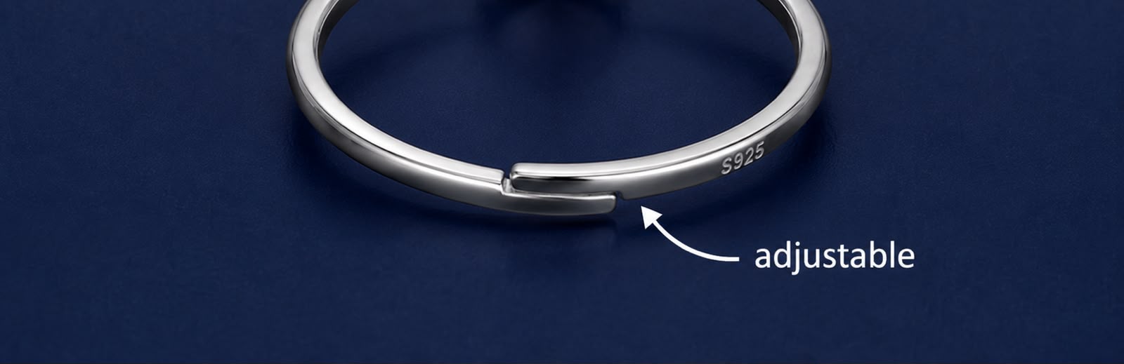 Pure Solitaire Ring