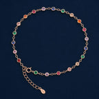 Gem Drop Anklet