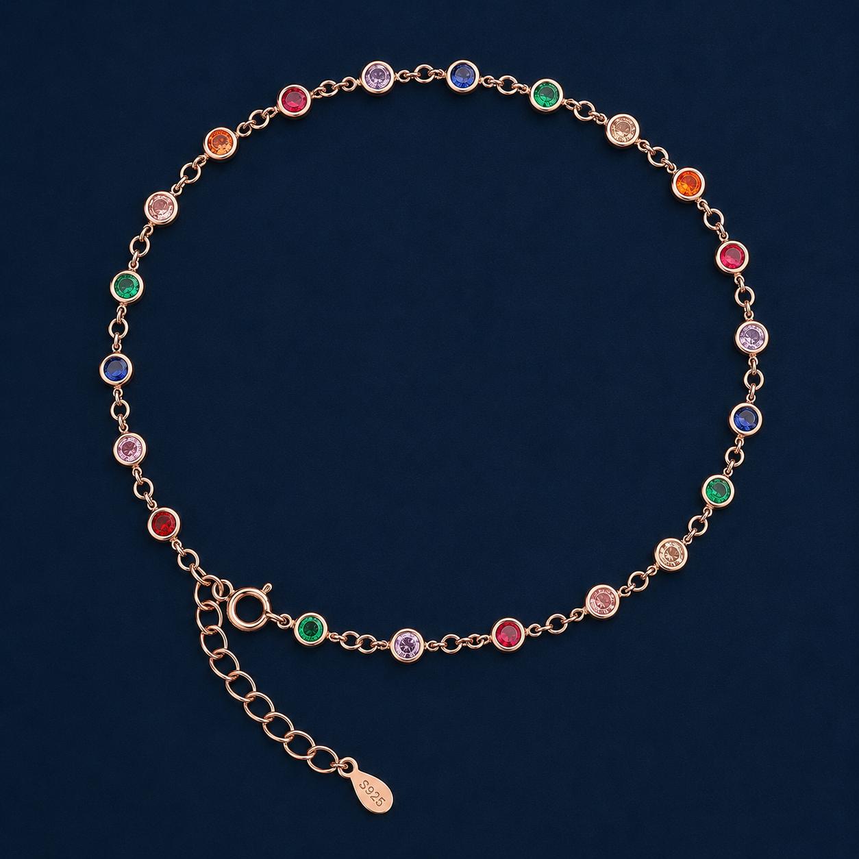 Gem Drop Anklet