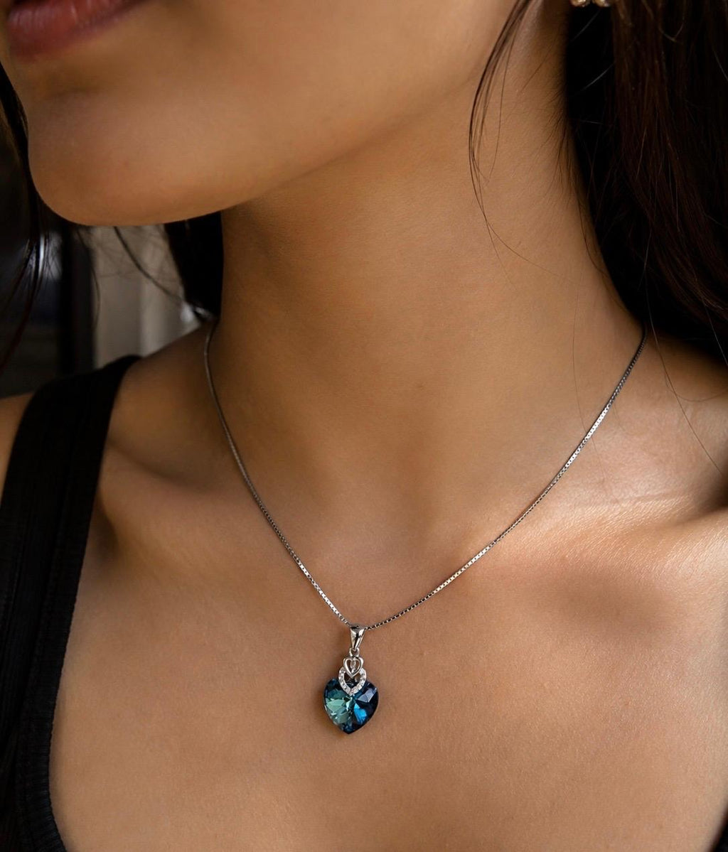 Blue Mirage Heart