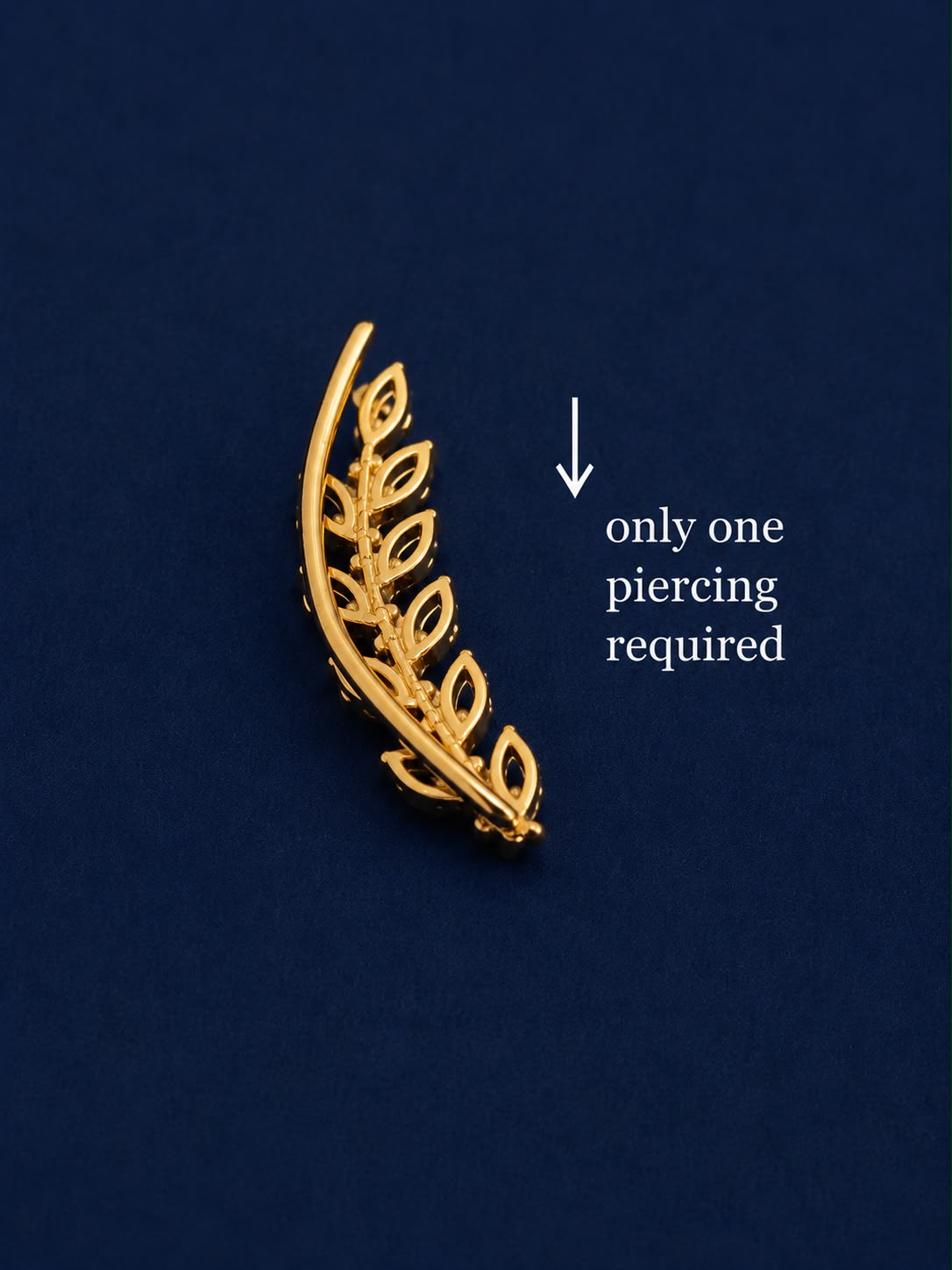 Ivy Earcuff - (Pair)