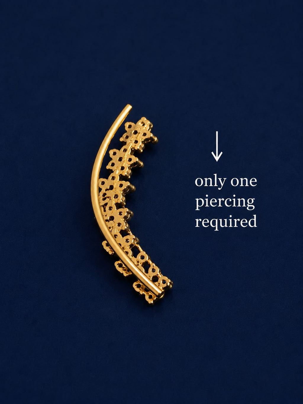 Blossom Earcuff -(Pair)