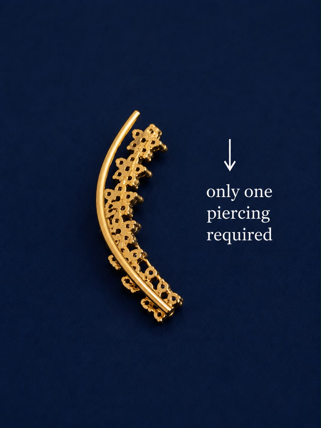 Blossom Earcuff -(Pair)