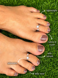 Twilight Toe Ring