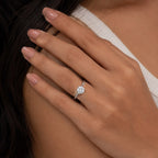 Pure Solitaire Ring