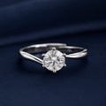Pure Solitaire Ring