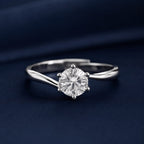 Pure Solitaire Ring