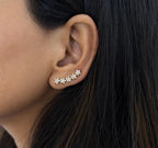 Blossom Earcuff -(Pair)