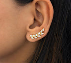 Ivy Earcuff - (Pair)